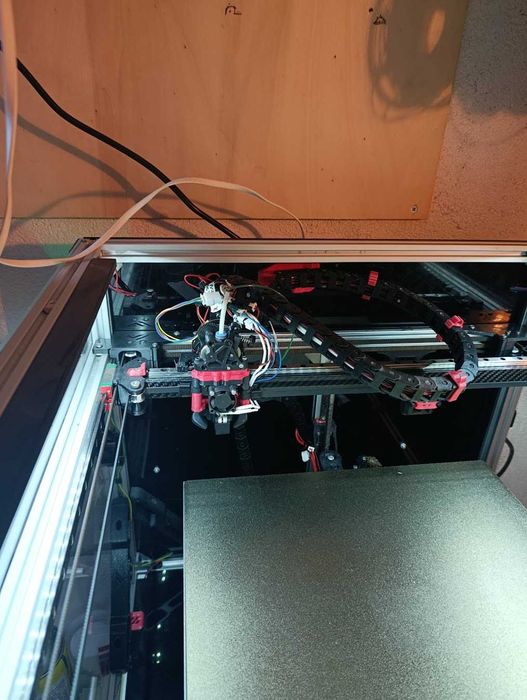 Voron Trident 350x350mm — versão custom com gantry XY VZBot