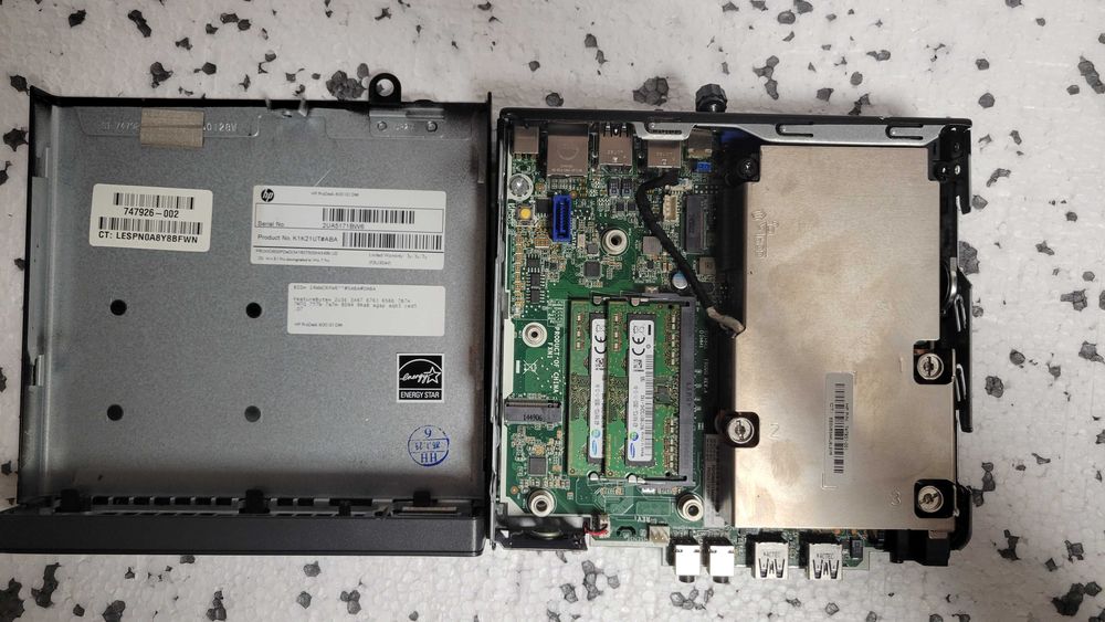 Компьютер HP ProDesk 600 G1 Core i3 4160T m.2 NVMe 8Gb DDR3 VGA DP