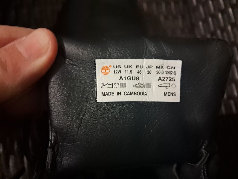 Черевики Timberland A1GU8 розмір 46 (30см)