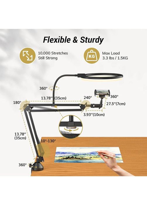 Кільцева лампа TONOR TRL-20 Pro