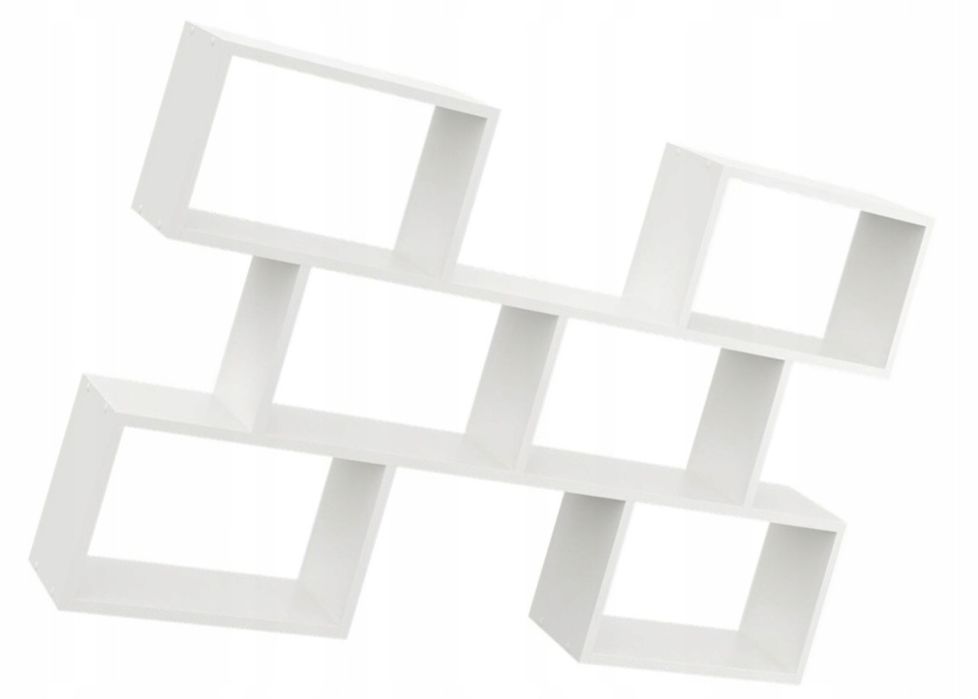 Półki wiszące regał ścienny na książki 2 sztuki.