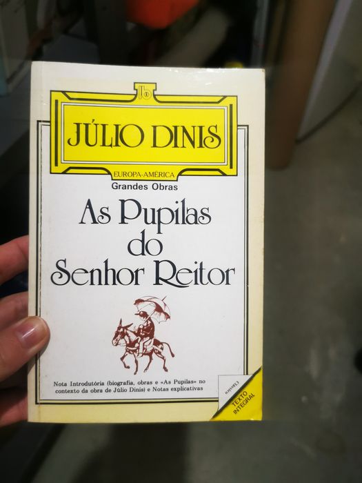 Livro As pupilas do Sr Reitor Júlio Dinis