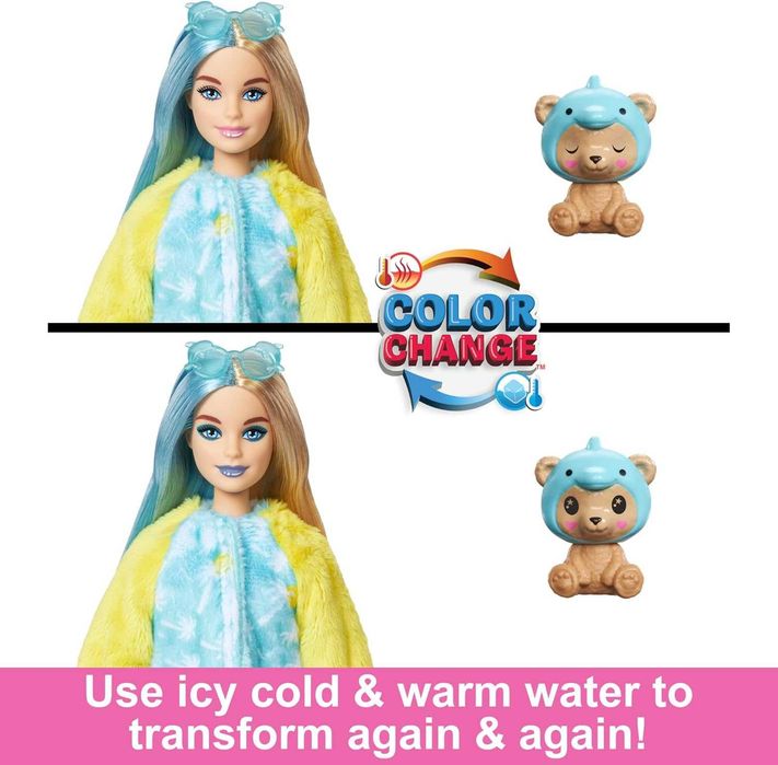 Barbie Cutie Reveal Барбі Ведмедик дельфін Teddy Bear as Dolphin