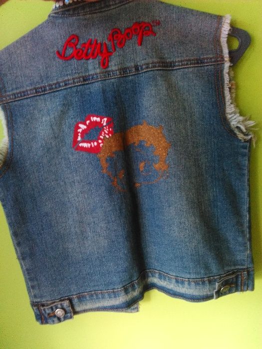 Colete menina Betty Boop
