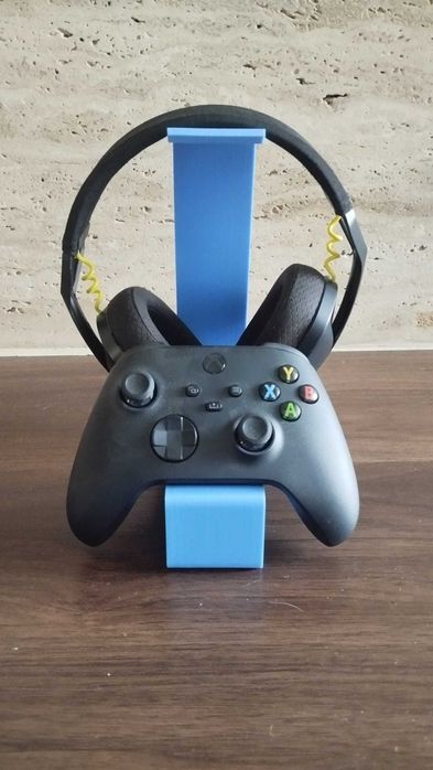 Suporte 2 em 1 para Comando Xbox + Headset | Várias Cores