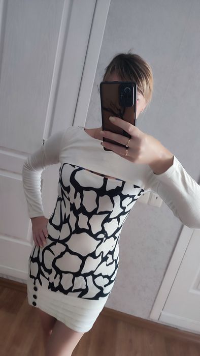 Сукня з  принтом