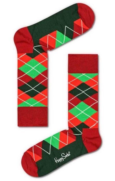Happy Socks Holiday Classics Gift zestaw 4 par skarpet R.36-40