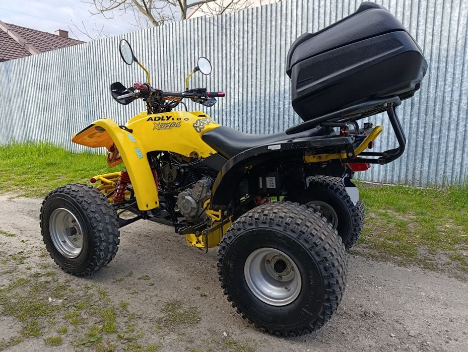 Quad Adly ATV, homologacja l7e