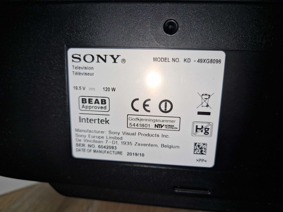 Telewizor Sony KD-49XG8096 49" Android TV