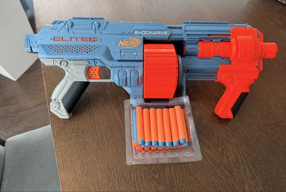Nowy NERF ELITE 2.0 shockwave