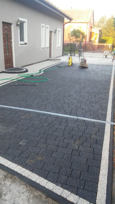 Układanie kostki brukowej,kompleksowo brukarstwo