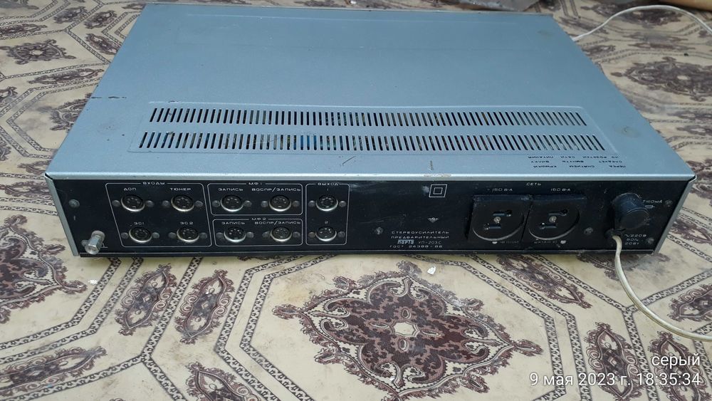 Предварительный усилитель Лорта УП 203С