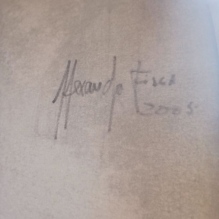 Pintura a óleo de Alexandre Fisga