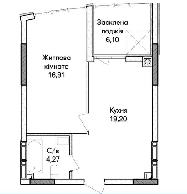 Квартира в передмісті в ЄОселю. Пр0дам на вигідних умовах