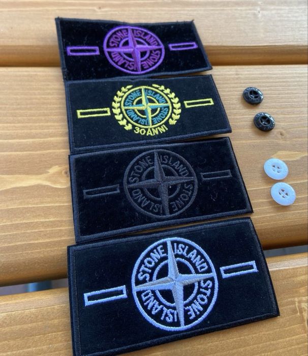 Нашивка патчі stone island, патч стон айленд