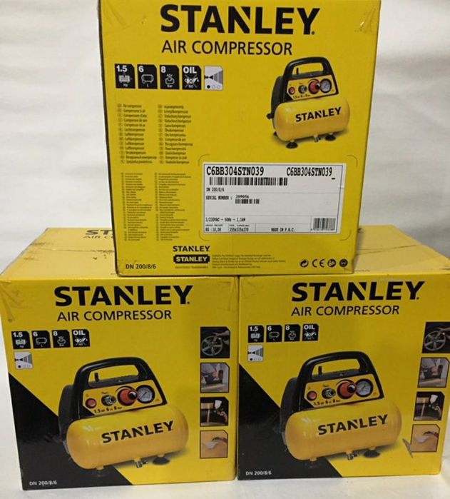 Повітряний безоливний компресор Stanley STN039 Безмасляный компрессор