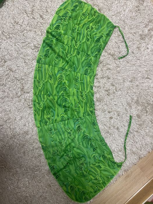 Пляжна спідниця жіноча зелена