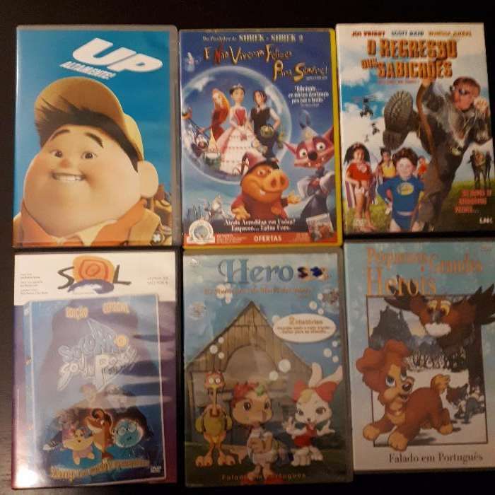 Filmes infantis como novos