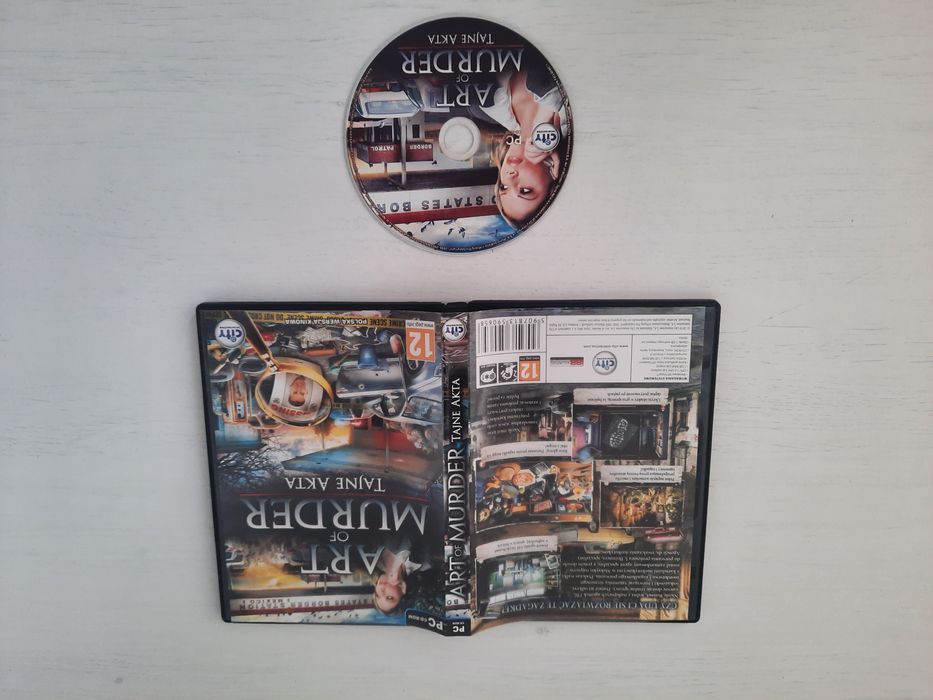 Zestaw 7 gier PC CD-ROM PC-DVD