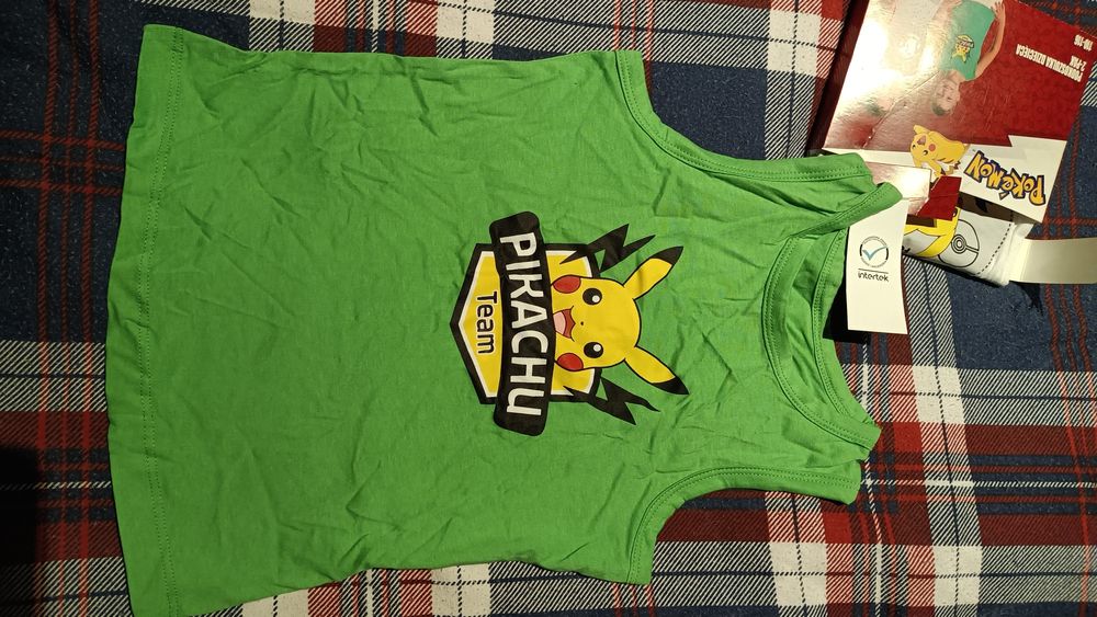 Koszulki chłopięce pokemon 2 sztuki