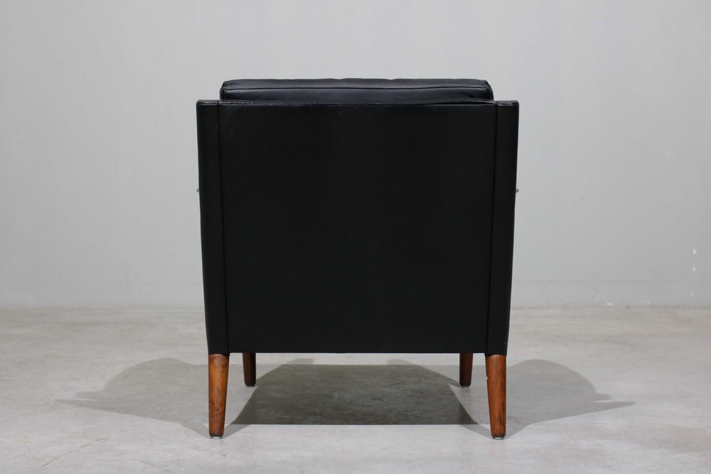 Conjunto de 3 sofás Kurt Ostervig em pau santo e couro | Mid Century