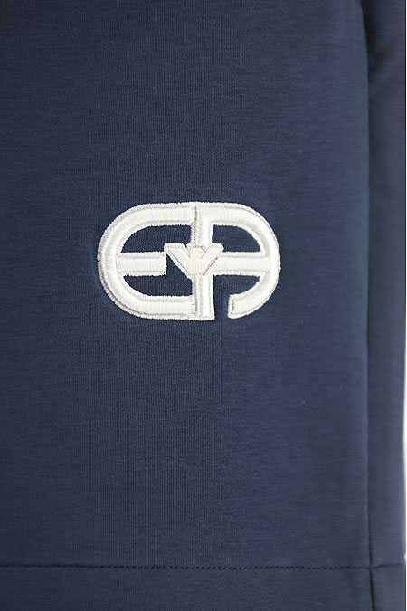 EMPORIO ARMANI efektowne spodenki BLU NOTTE