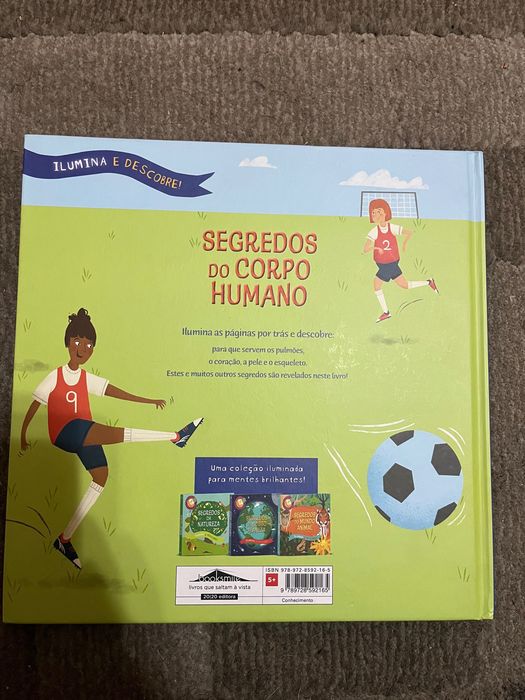 Livro infantil segredos do corpo humano
