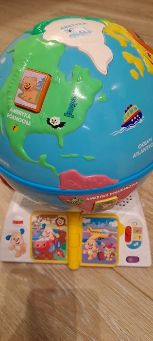 Interaktywny globus Fisher Price