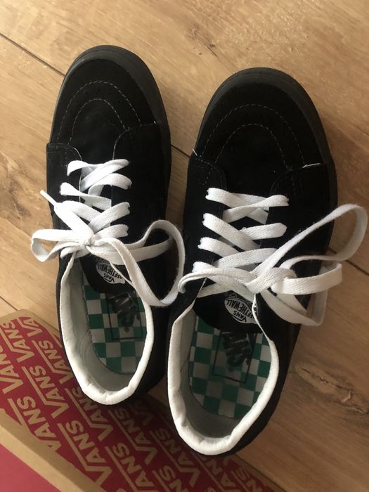 Buty vans black neon