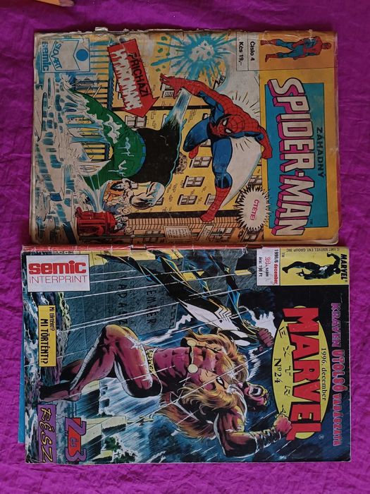 комиксы Spider-Man Batman Superman на венгерском
