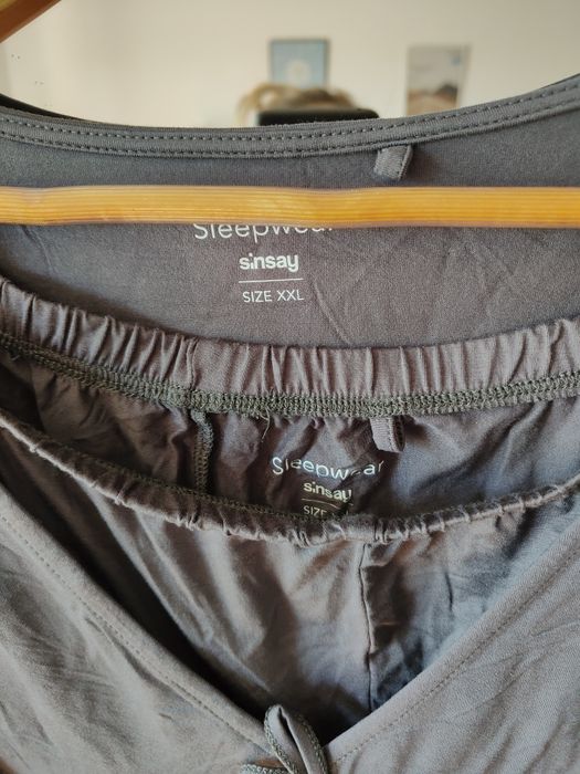 Piżama viskozowa Sinsay r. XXL