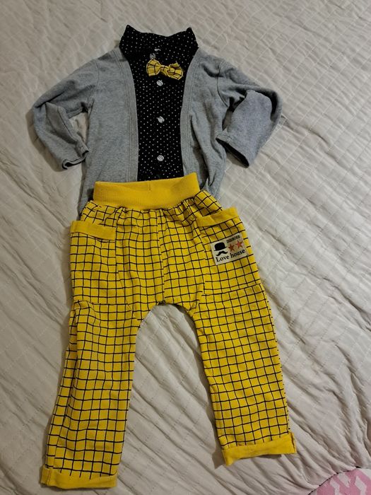Нарядний костюм з метеликом для хлопчика 92-98