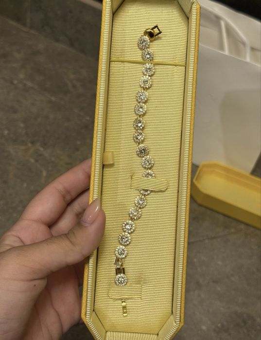 Pulseira Swarovski Una Angelic – Dourada