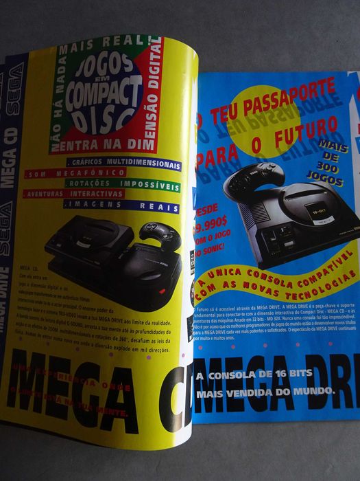 Catálogo novidades Sega 94 - Benvindo ao próximo nível