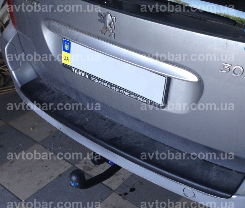 Фаркоп Peugeot 307 \ 307 SW \ 308 \ 308 SW. Прицепное Пежо. СВ