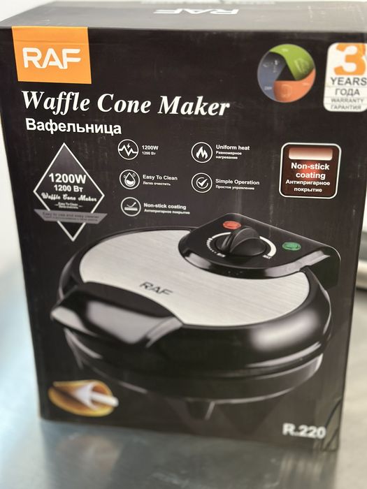 Електровафельниця нова