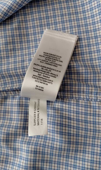 Ralph Lauren piękna męska koszula.