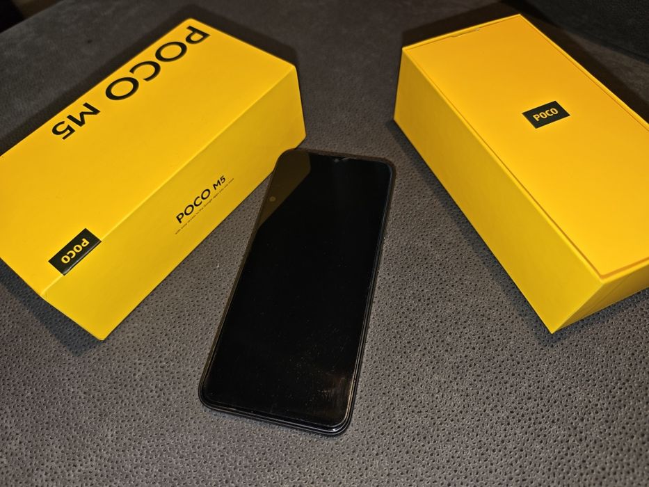 Smartfon POCO M5 8/128 Czarny