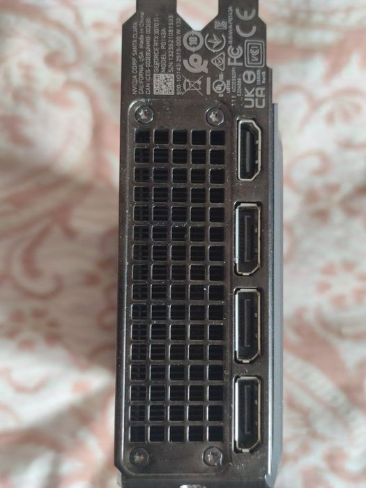 Відеокарта RTX 3070ti Nvidia Founders Edition