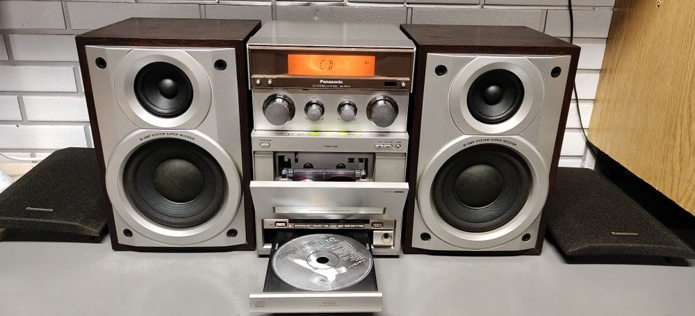 Pożądna wieża PANASONIC SA-PM15. Po Serwisie