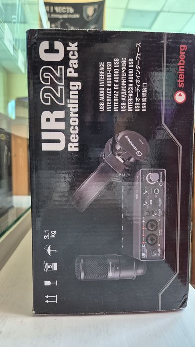 Комплект для звукозапису Steinberg UR 22C Recording Pack