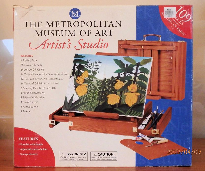 Cavalete dobrável - do Metropolitan Museum of Art em Nova York, EUA