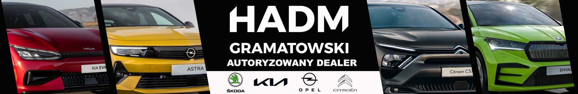 HADM Gramatowski - Autoryzowany Dealer SKODA i KIA top banner