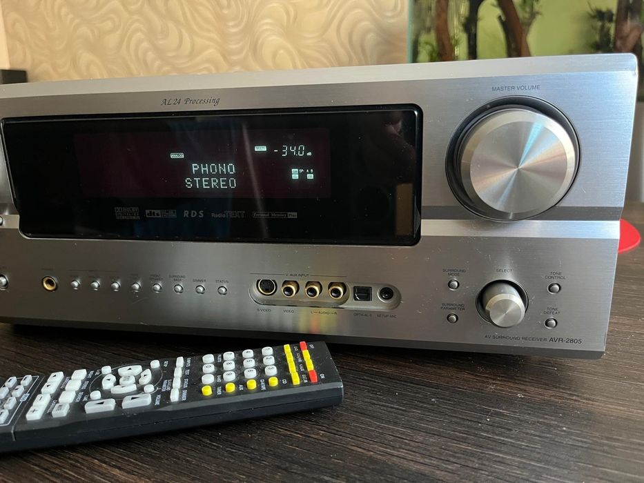 Amplituner 7.1 Denon AVR2805 z pilotem