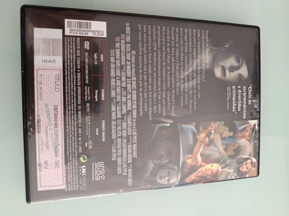 DVD estranhas experiências