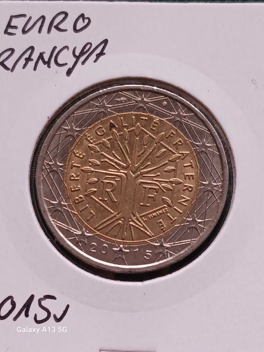 2 Euro Francja 2015 r.