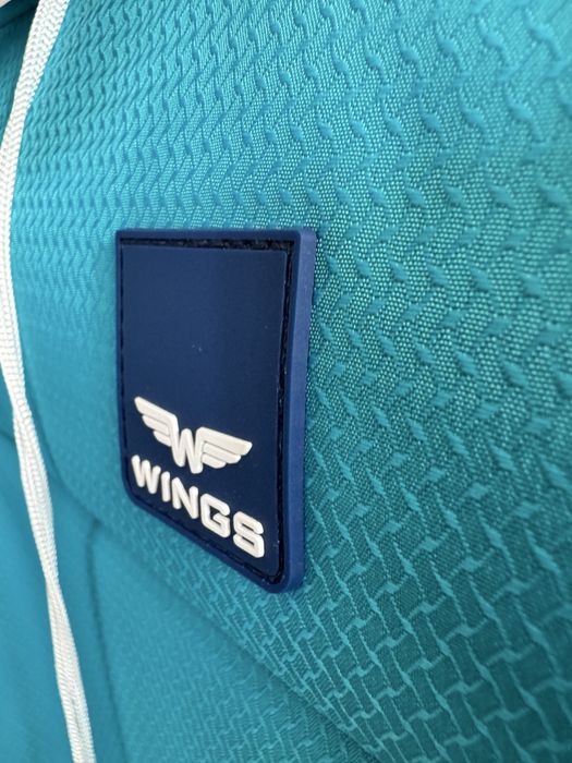 Чемодан чемоданы валіза WINGS LRK01 поліестер ПОЛЬША (СУПЕРЛЕГКА)