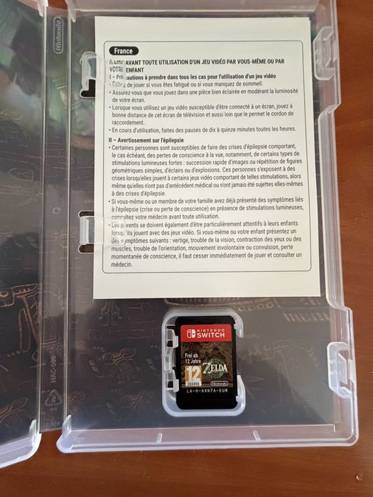 Nintendo Switch Legend of zelda tears of the kingdom