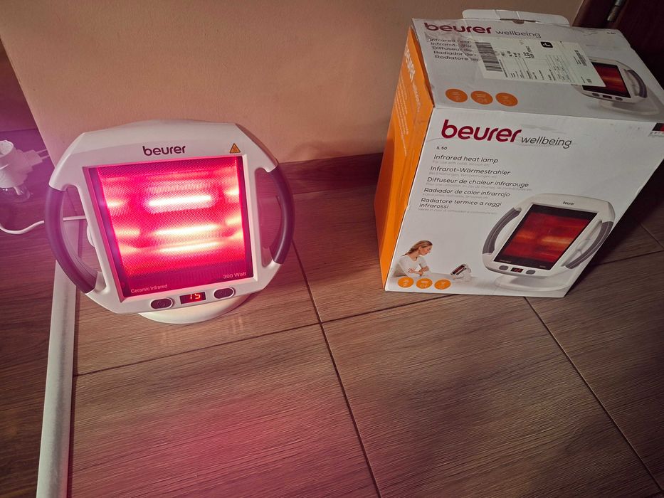 Lampa na podczerwień Beurer IL 50 Rozgrzewająca