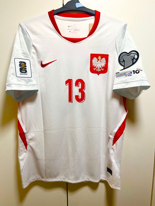 Koszulka Polska Kamiński #13 Reprezentacja Biała 2026